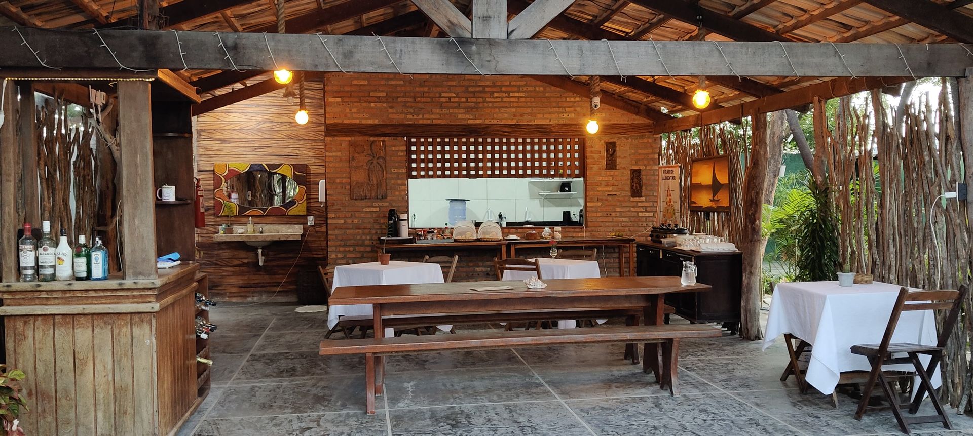 Restaurante do Chalé da Cris em Fortim